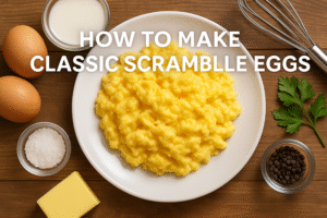 How to Make Classic Scrambled Eggs: The Ultimate, Fluffy & Delicious Guide 🍳✨