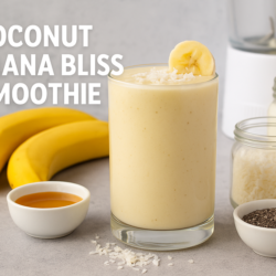 coconut banana bliss smoothie