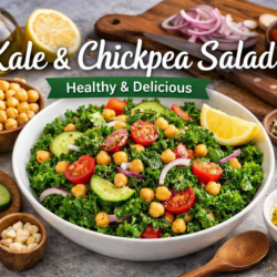 kale and chickpea salad