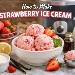 How to make strawberry ice cream