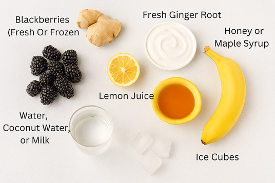 How To Make Blackberry Ginger Smoothie For A Powerful, Refreshing Boost 🫐🔥 2 blackberry ginger smoothie recipe