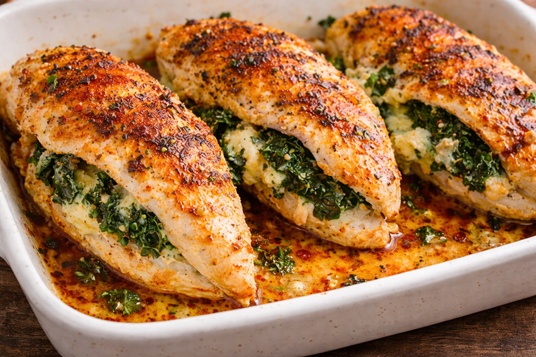 stuffed chicken breast recipe