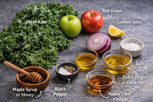 How To Make Kale And Apple Slaw: A Joyful, Powerful Crunch You’ll Love 🥬🍎✨ 2 kale and apple slaw recipe