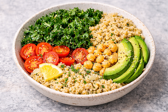 How To Make Delicious Kale And Quinoa Power Bowl – The Ultimate Feel-Good Power Recipe That Fuels Your Day🥗✨ 4 power bowl recipe
