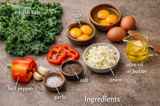 How To Make Kale Breakfast Scramble: A Joyful Power-Packed Morning Favorite 🥬🥚 2 healthy kale breakfast