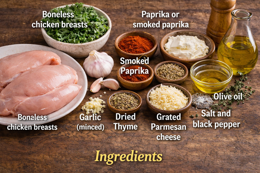 stuffed chicken breast recipe