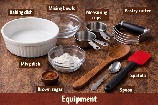 homemade berry crumble dessert