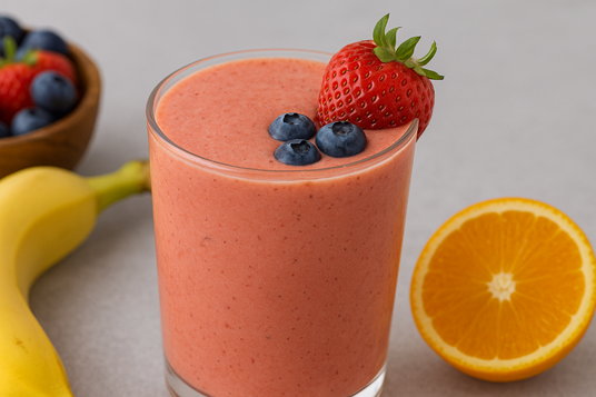 How to Make Orange Berry Radiance Smoothie: A Powerful & Delightfully Refreshing Recipe🍊✨ 4 vitamin C smoothie