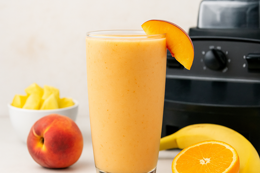 How To Make Peach Sunrise Smoothie: The Ultimate Delicious & Energising Morning Drink 🍑✨ 2 peach sunrise smoothie recipe