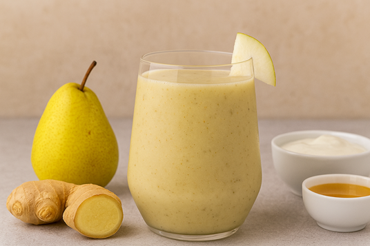 How To Make Pear Ginger Immunity Smoothie For A Powerful And Energizing Boost🍐✨ 4 healthy immune boosting smoothie