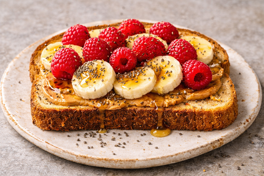 healthy breakfast toast