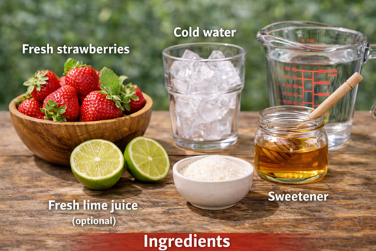strawberry agua fresca recipe