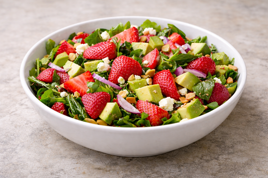 avocado strawberry salad