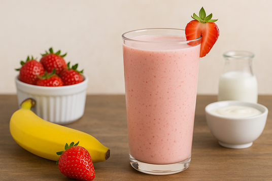 strawberry banana smoothie recipe