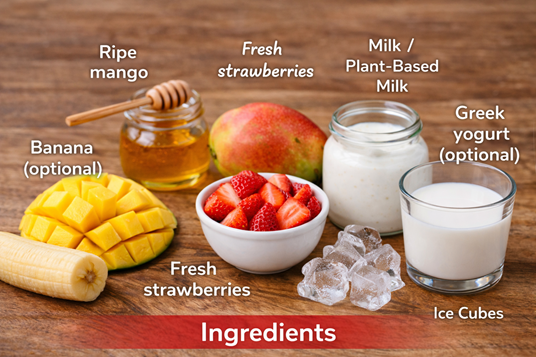 healthy fruit smoothie