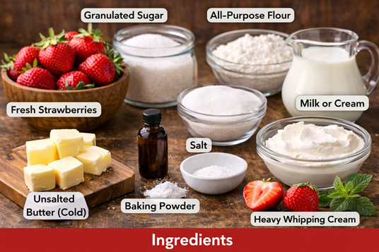 strawberry shortcake recipe