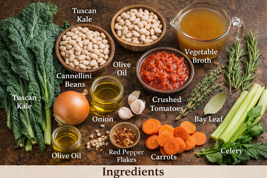 How To Make Tuscan Kale And White Bean Stew – A Comforting Power-Packed Delight 🌿 2 Tuscan kale stew recipe