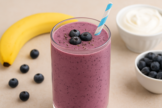 how to make blueberry antioxidant smoothie