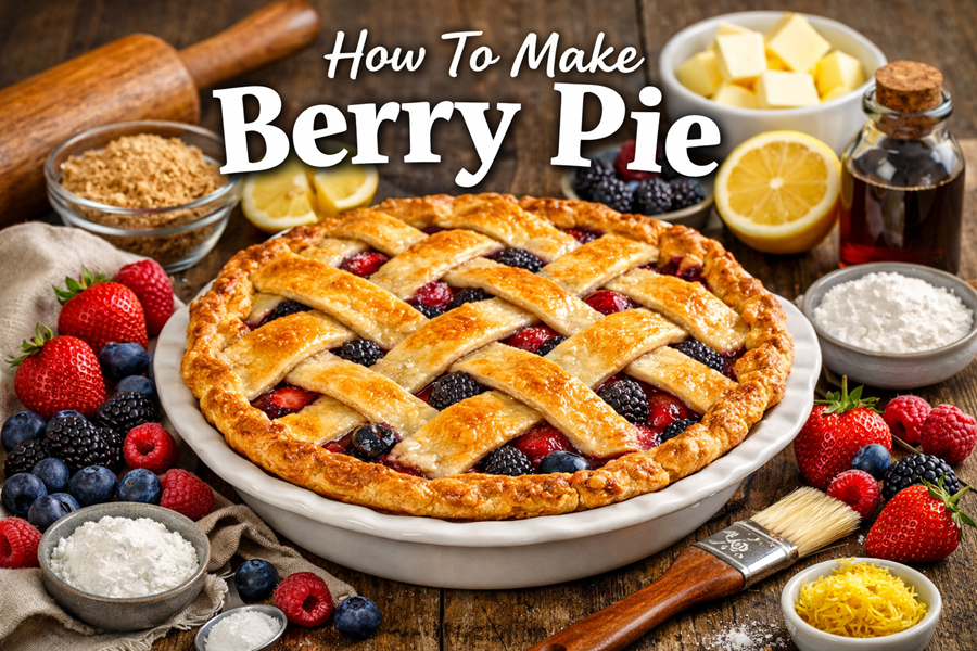 how to make Berry pie