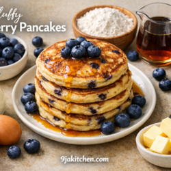 How to make blueberry pancakes