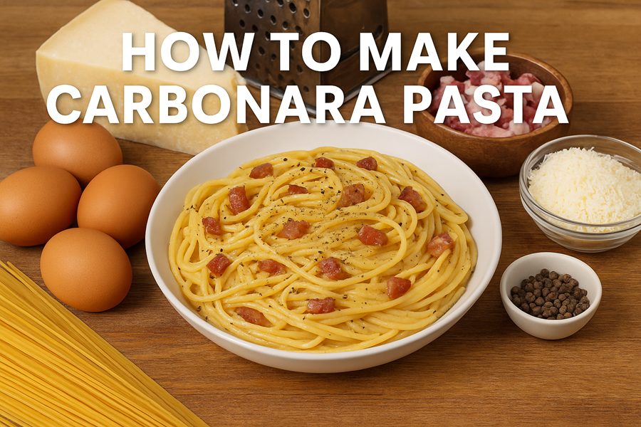 how to make carbonara pasta