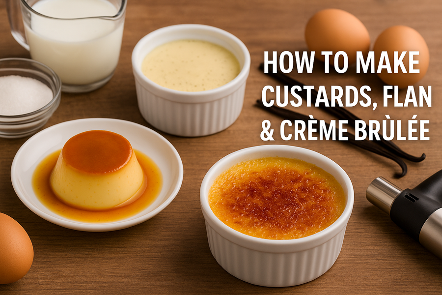 how to make custards