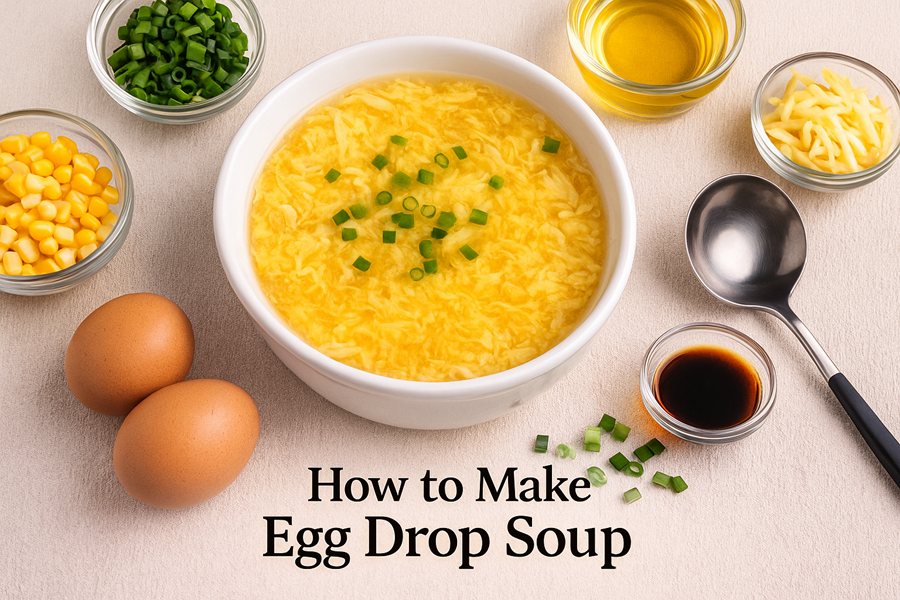 how to make egg drop soup