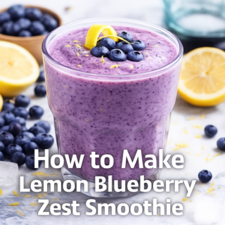 How To Make Lemon Blueberry Zest Smoothie: The Ultimate Refreshing & Powerful Recipe🍋🫐 14 how to make lemon blueberry zest smoothie