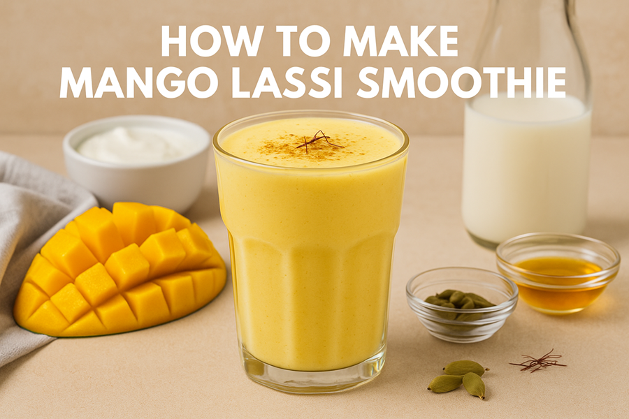 mango lassi smoothie