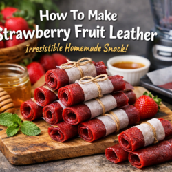 strawberry fruit leather