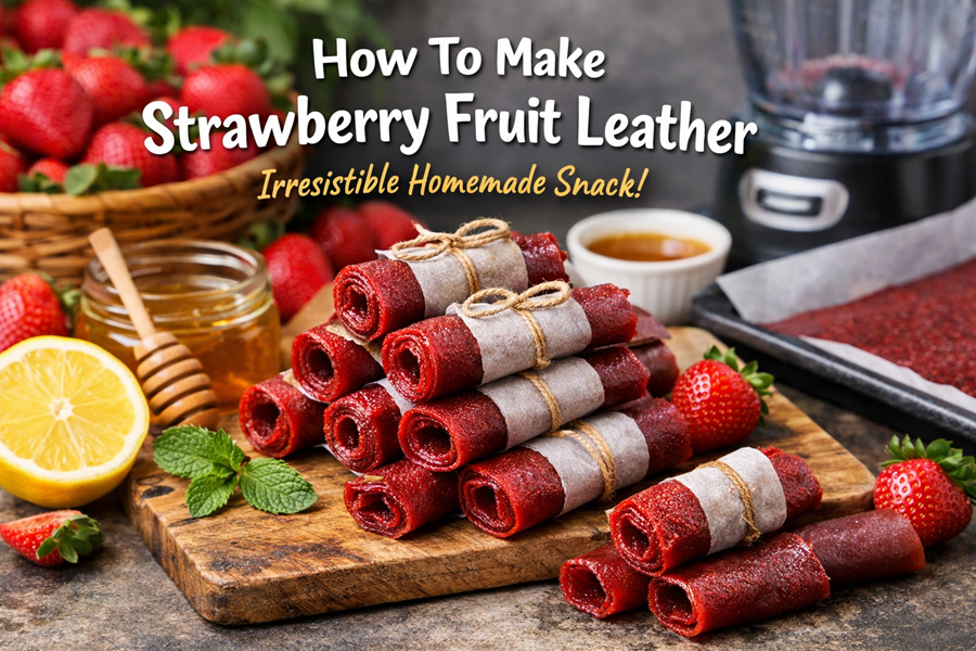 strawberry fruit leather