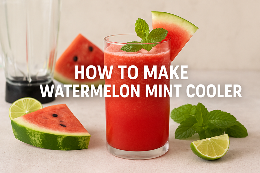 how to make watermelon mint cooler