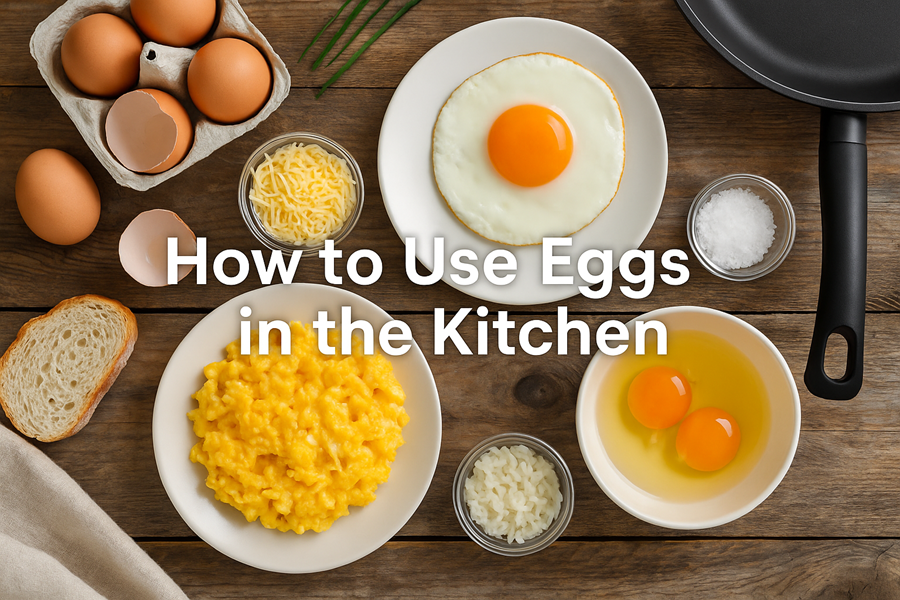how to use eggs in the kitchen