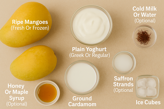 How To Make Mango Lassi Smoothie For A Powerful, Joyful, Refreshing Boost🥭✨ 2 traditional mango lassi