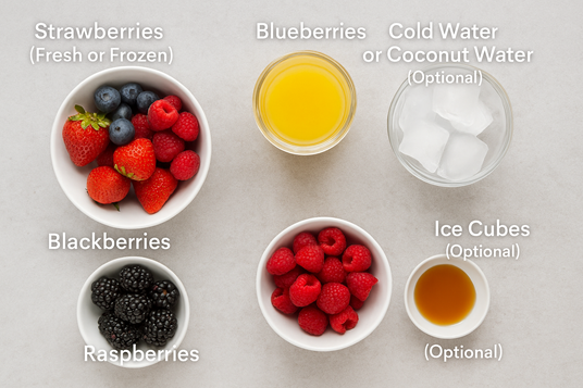 How To Make mixed berry vitamin burst For A Powerful, Joy-Boosting Wellness Upgrade🍓🌟 2 berry vitamin drink