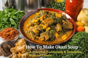 How To Make Okazi Soup – A Powerful, Comforting & Irresistible Nigerian Classic 🥬🍲