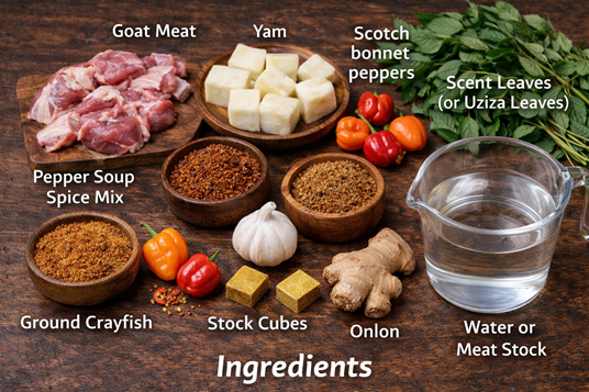 Nigerian pepper soup recipe