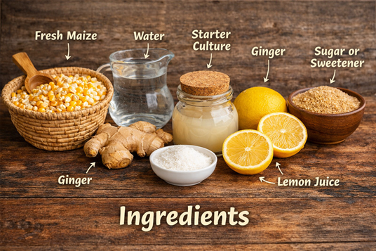 homemade probiotic beverage