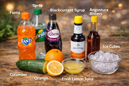 Nigerian Chapman drink recipe