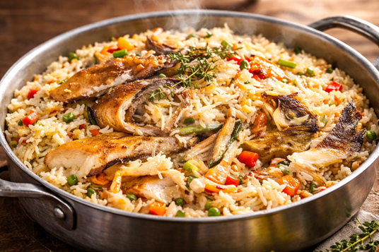 How To Make Coconut Rice With Fish: The Delicious One-Pot Recipe🌴🐟 4 Homemade Coconut Rice with Fish