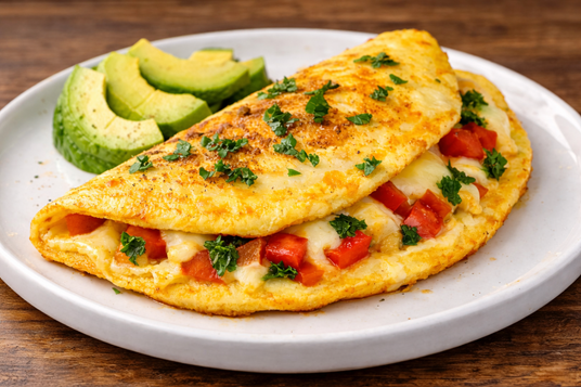 How To Make Folded Omelette – The Delicious Breakfast Power Guide🥚 4 easy breakfast recipe