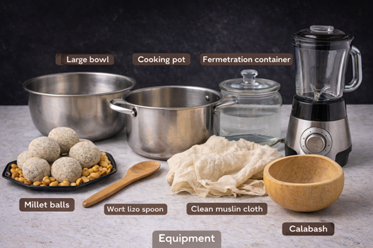 Hausa fermented milk drink