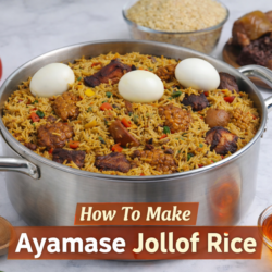 Ayamase Jollof Rice
