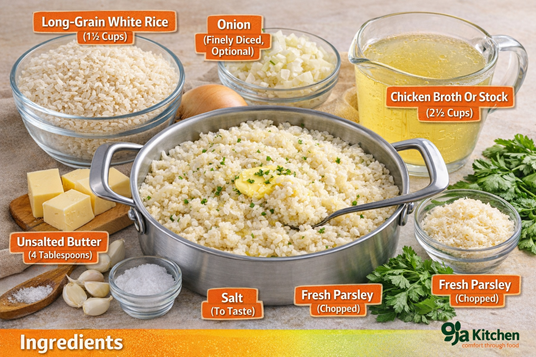 How to make butter rice