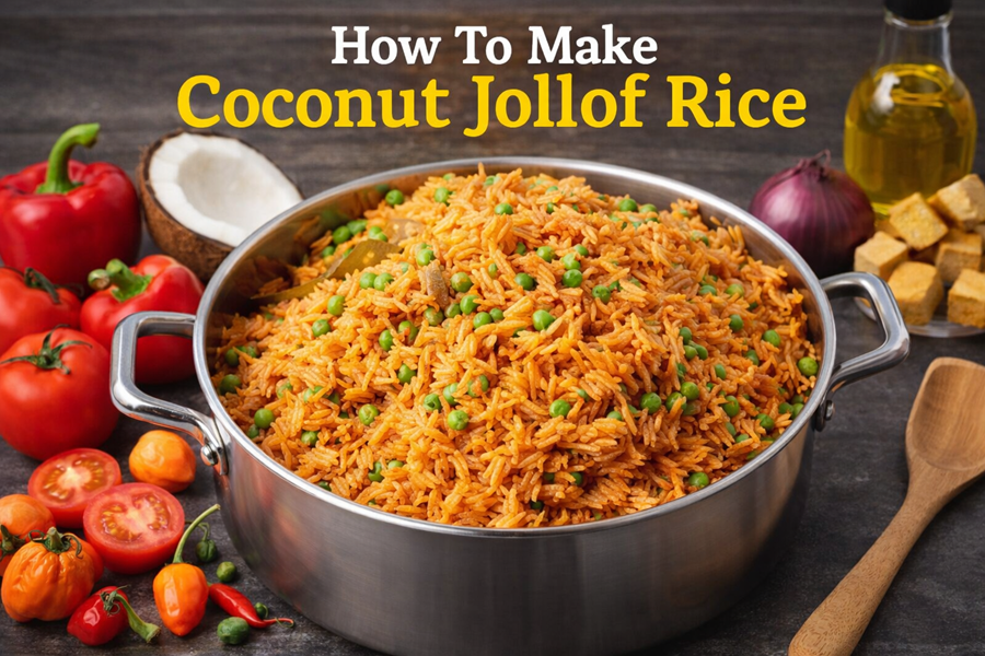 Coconut Jollof Rice