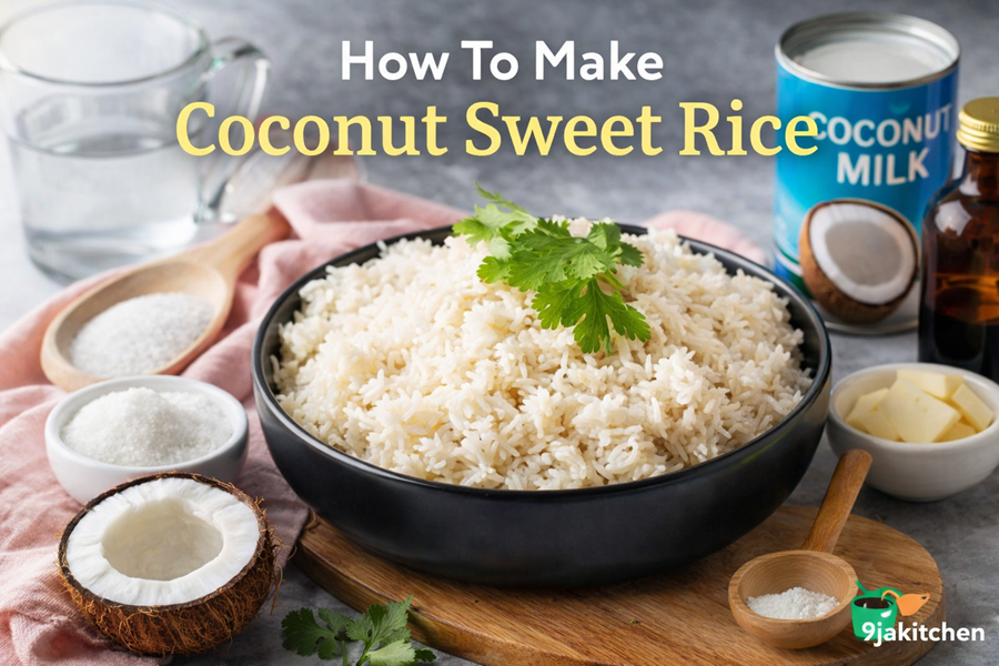 How To Make Coconut Sweet Rice