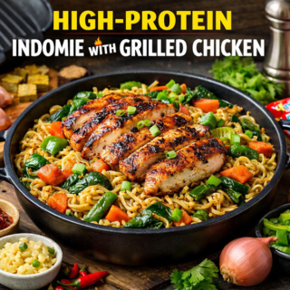 High-Protein Indomie With Grilled Chicken - Ingredients