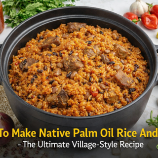 Native Palm Oil Rice And Beans
