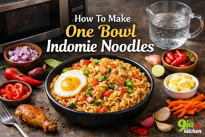 How To Make Delicious One Bowl Indomie Noodles🍜