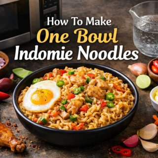 One Bowl Indomie Noodles